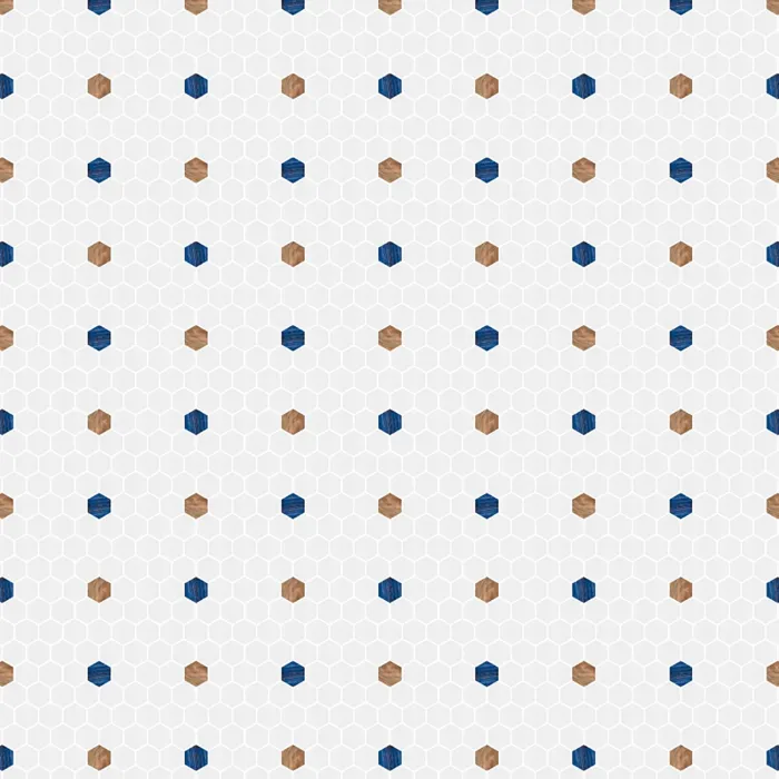 Мозаика Trend Hexagonal Decors (Хексагонал декорс) Dots 2