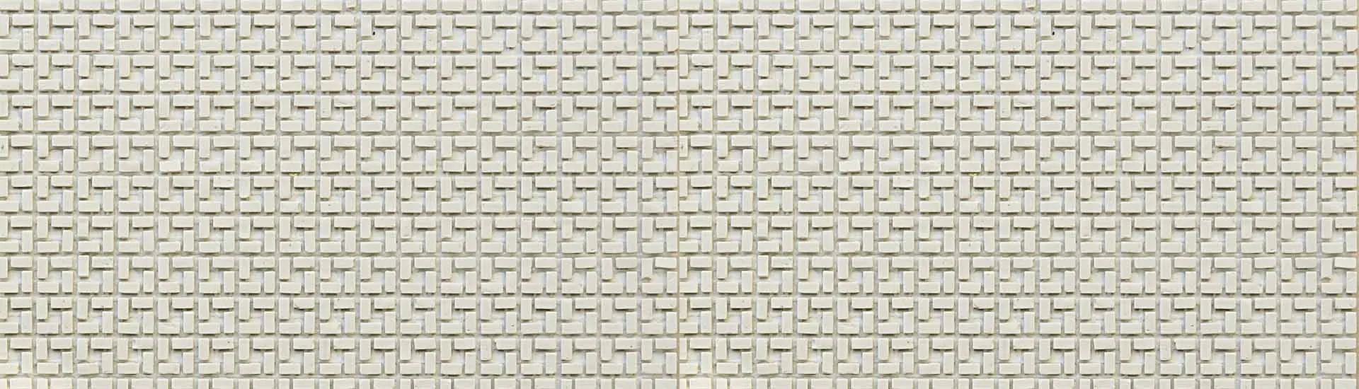 Керамогранит Micro. Micromosaics Micromosaics Micro-Brick Ring White