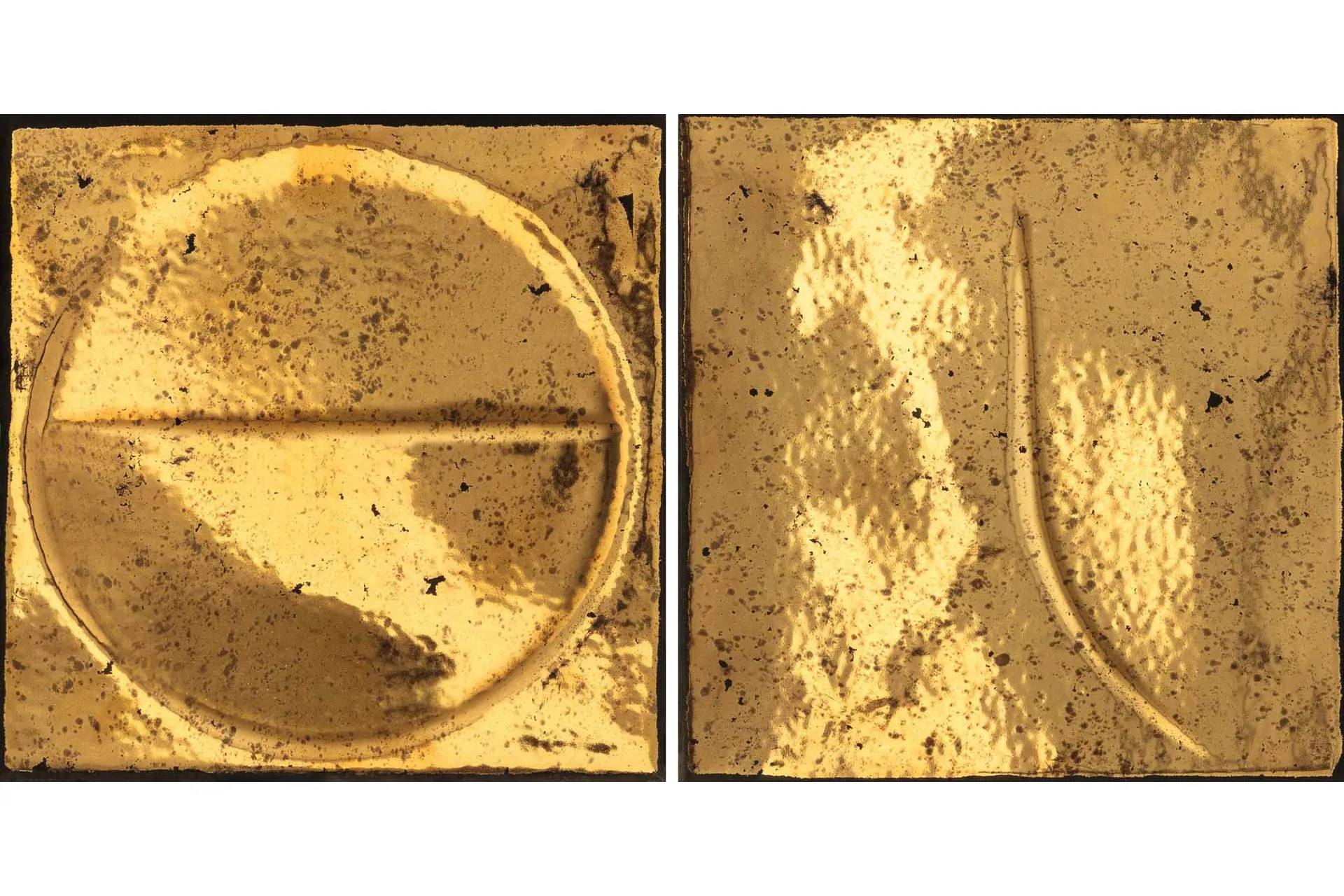 Керамогранит Iris Ceramica Bottega d'arte Motivi Oro Lucido Nero