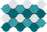 Mosaico Goccia Mix Verde