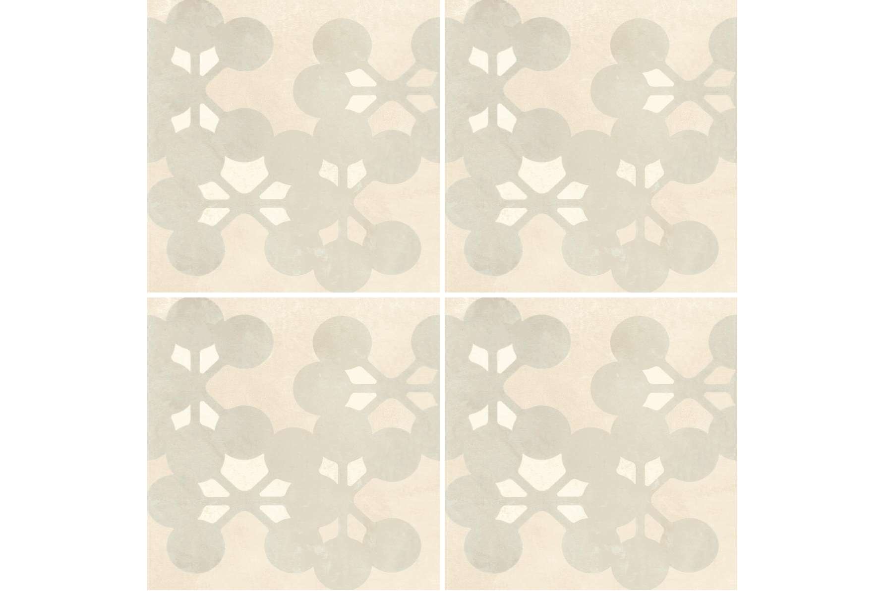 Керамогранит Mutina Azulej Flores Bianco