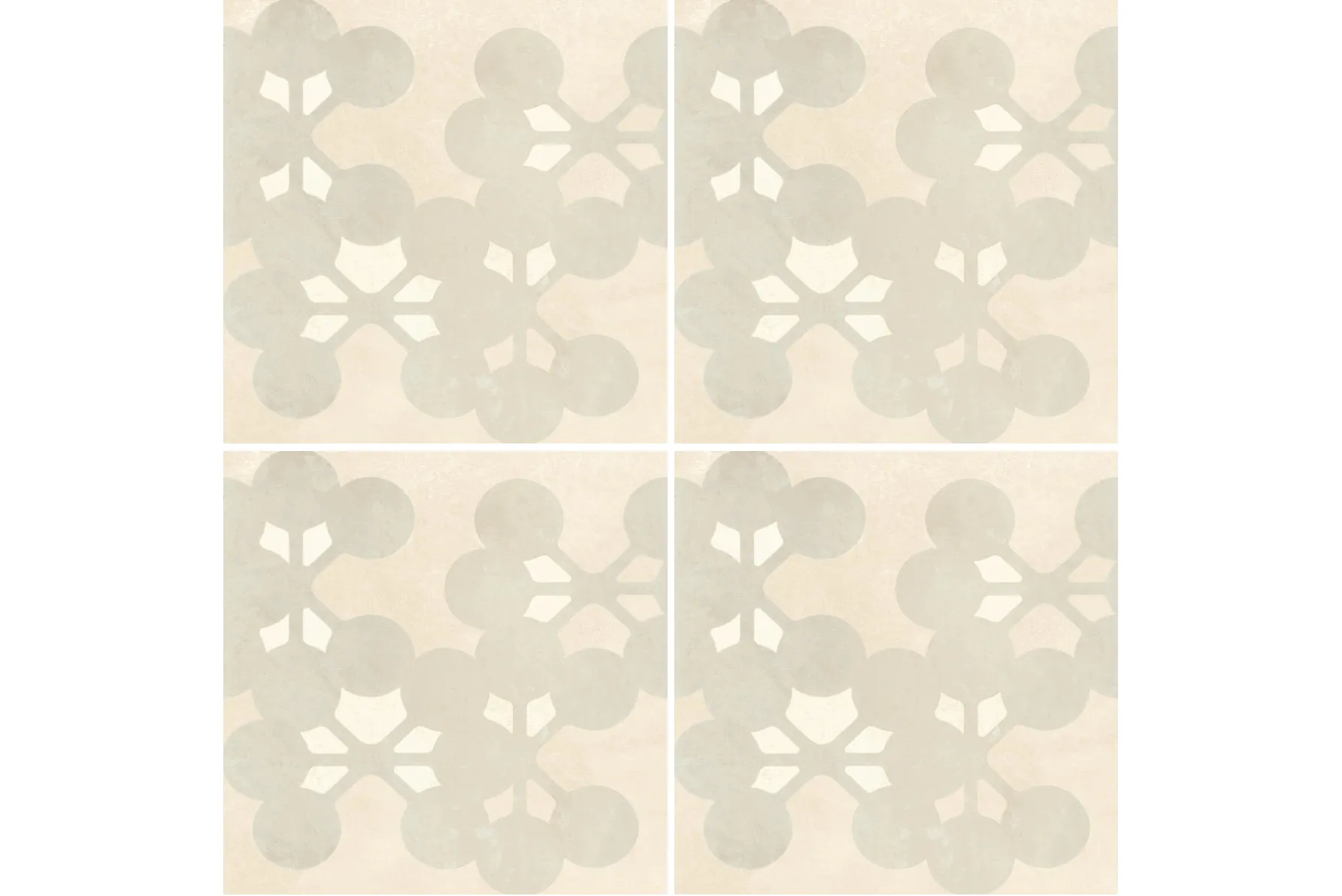 Керамогранит Mutina Azulej Flores Bianco