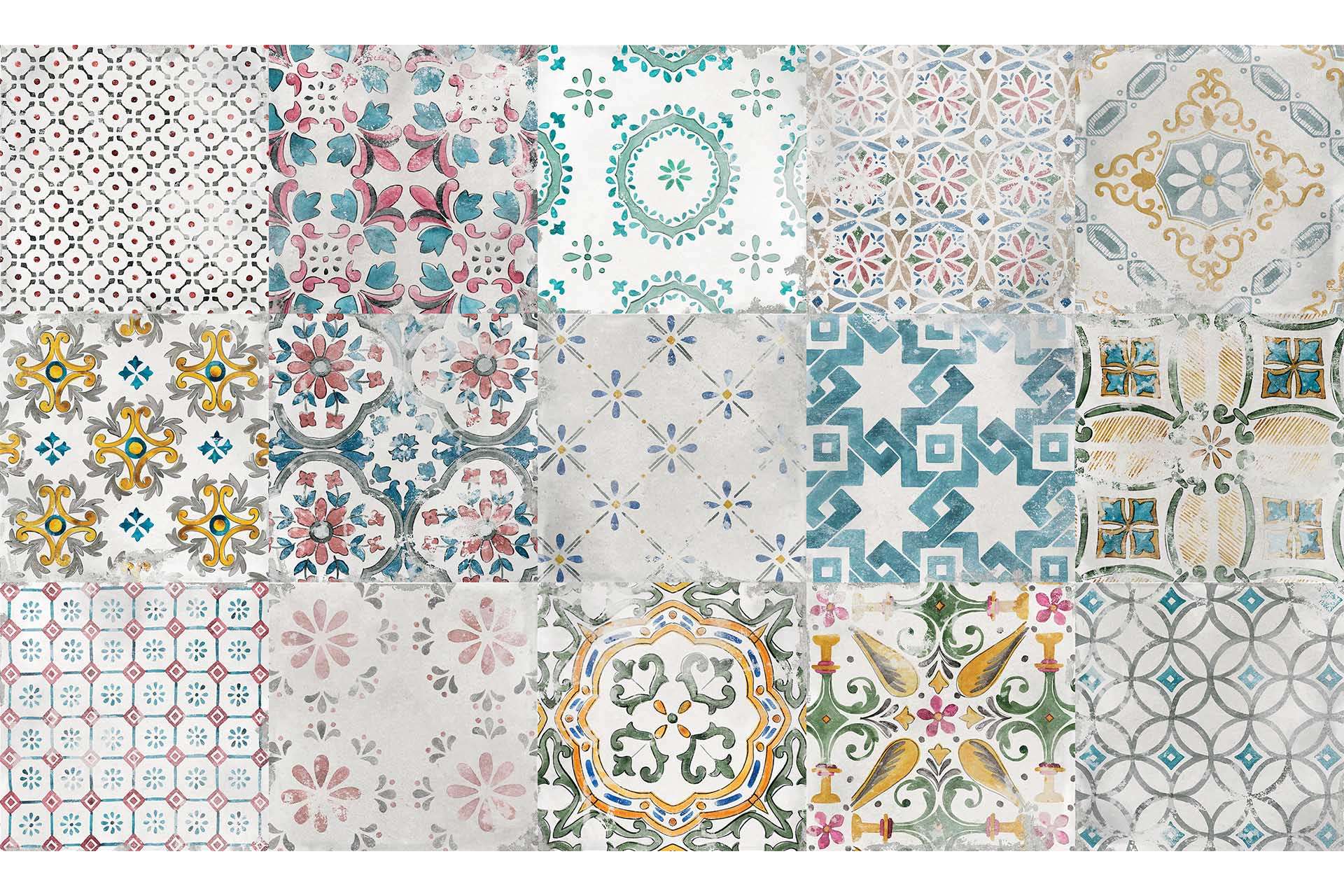 Керамогранит La Fabbrica Small Decoro Amalfi Mix 10X10