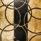 OPTICAL 9 Fondo Oro - Decoro Nero Marquinia 30,5 x 30,5