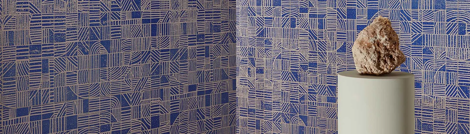 Керамогранит Mutina Mater Segno Blu