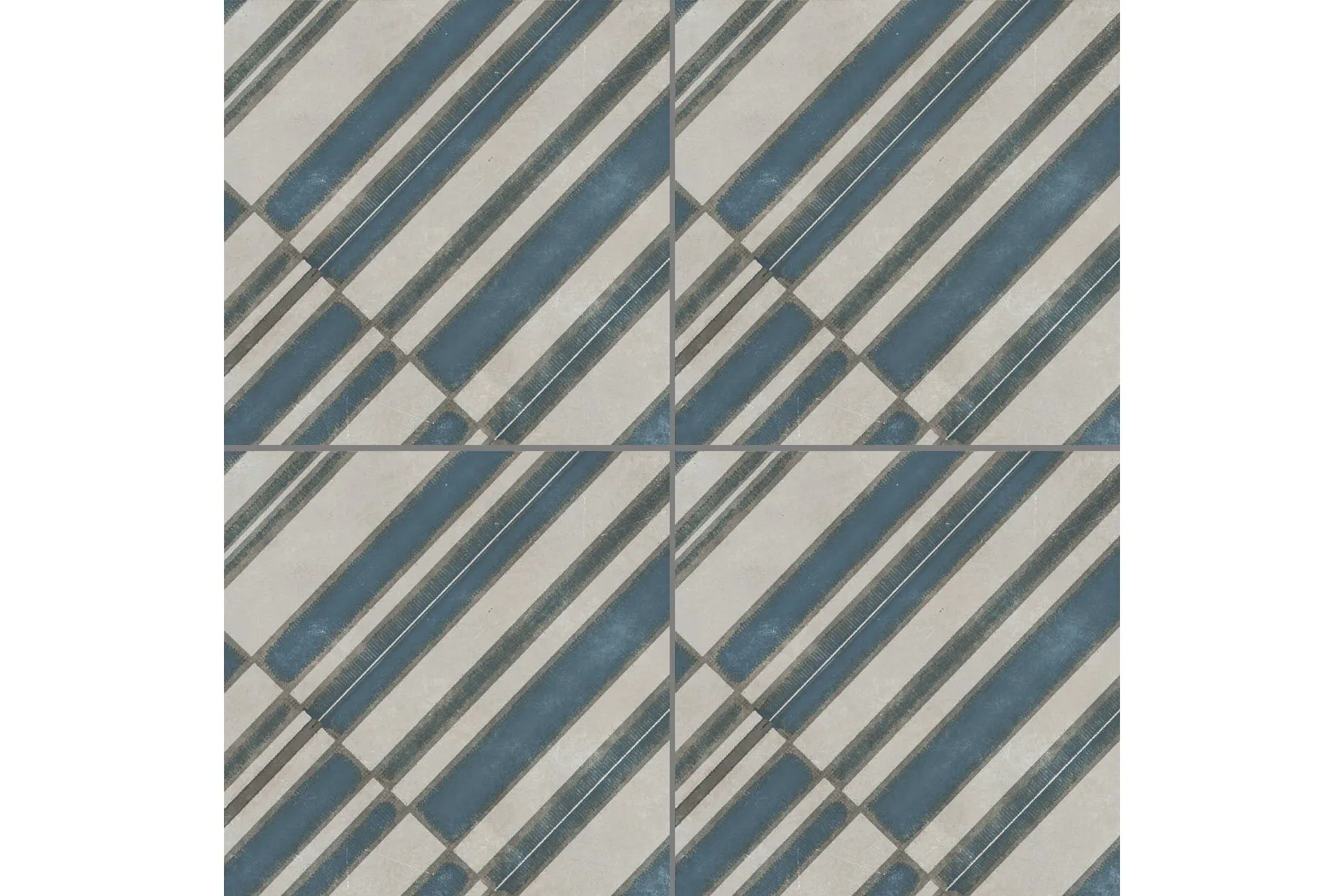 Керамогранит Mutina Azulej Diagonal Grigio