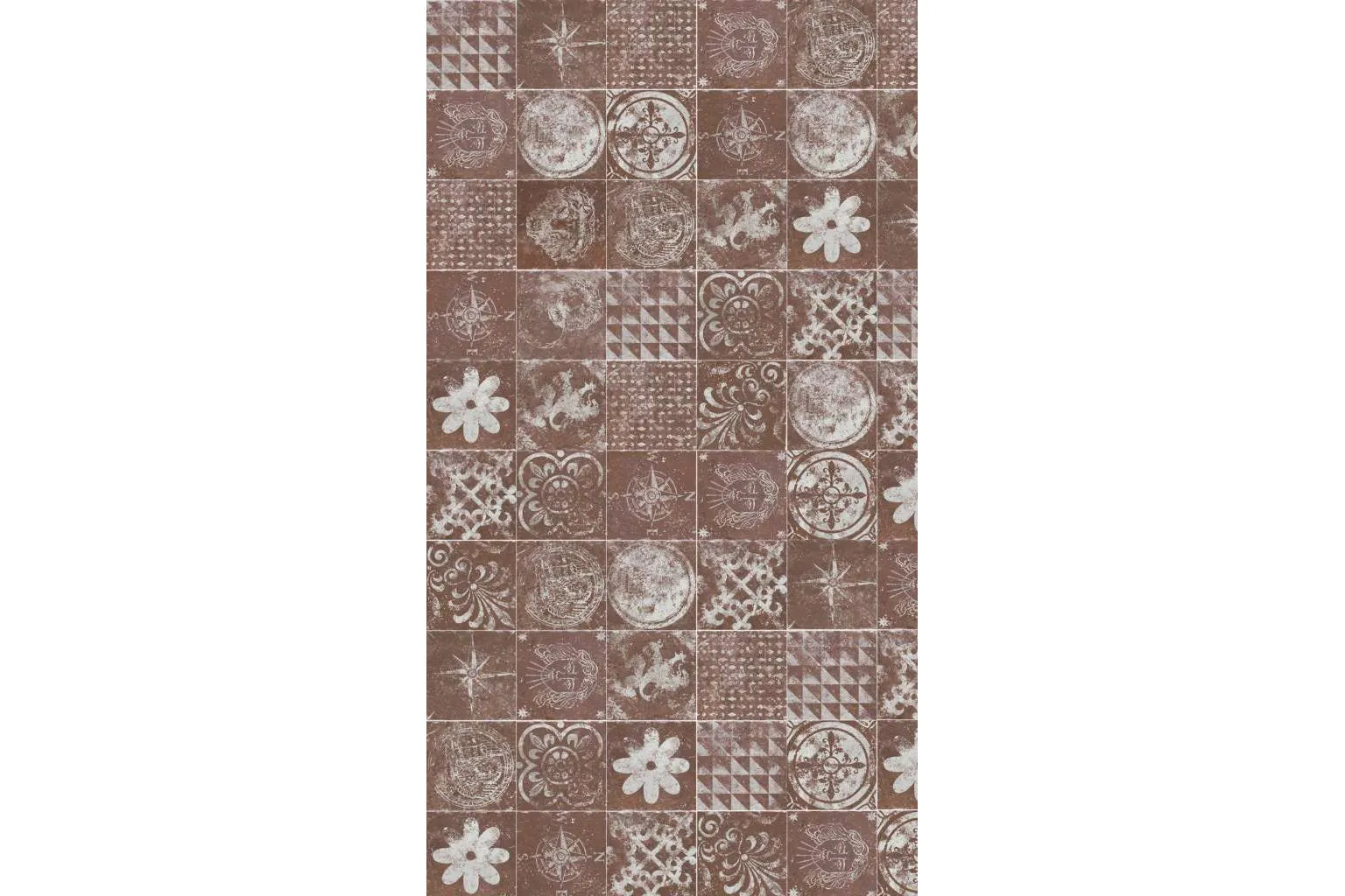 Керамогранит Cir Serenissima Molo Audace Mix Rosso Damante