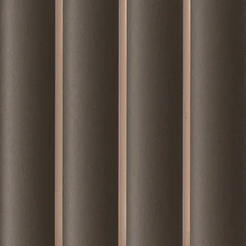 Керамогранит Micro. 3D Forms Fluted Fluted Coffee
