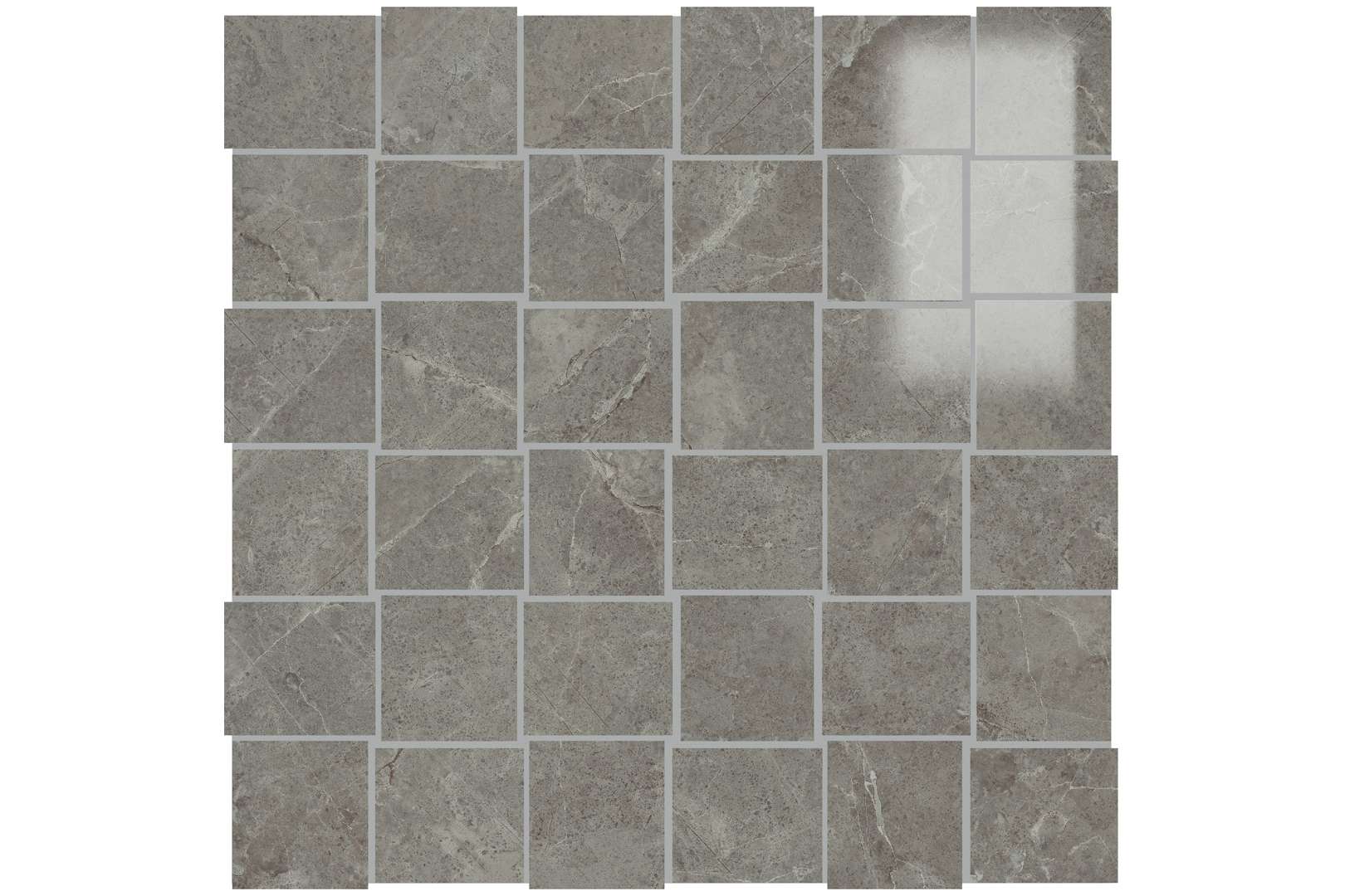 Керамогранит Panaria Trilogy Mosaico 36 Lux Sandy Gray