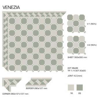 Керамогранит TopCer Victorian Designs (Викториан Дизайн) Venezia