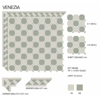 Керамогранит TopCer Victorian Designs Venezia