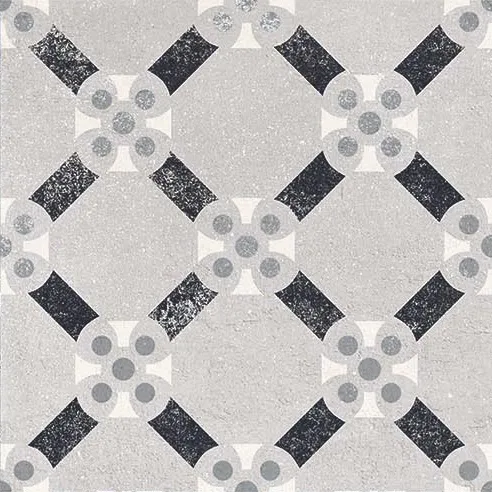 Керамогранит Casalgrande Padana Opus Cementina Multi. Grigia Mix Tutti I 60 Soggetti