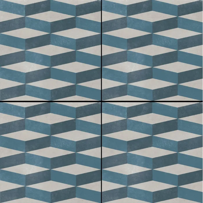 Керамогранит Mutina Azulej Cubo grigio