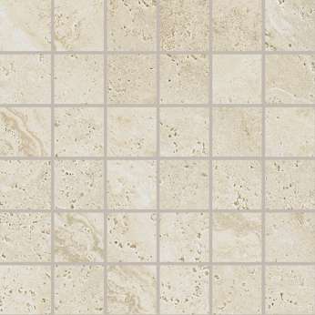 Керамогранит Provenza by Emil Group Unique Travertine Mosaico 5x5 Minimal Cream