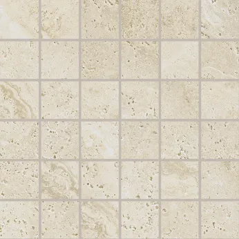 Керамогранит Provenza by Emil Group Unique Travertine Mosaico 5x5 Minimal Cream