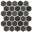 Mosaico Esagona Black Storm