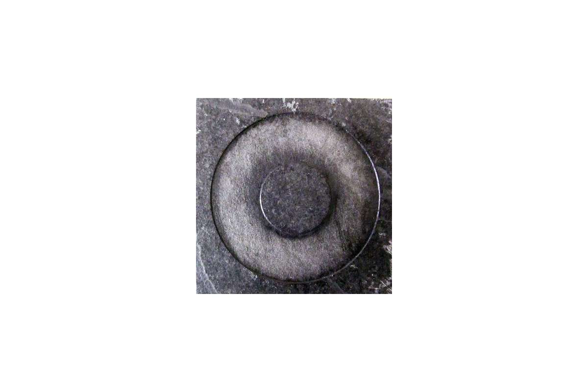 Мрамор Petra Antiqua Acqueforti Tiles Black Ring Slate Graphite/Makrame