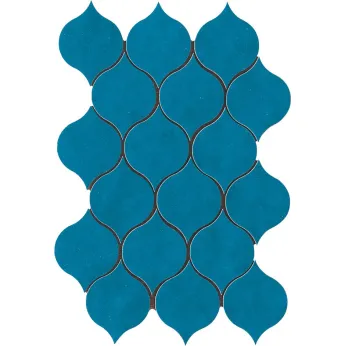 Керамогранит Cerasarda Sardinia Mosaico Goccia Azzurro Mare
