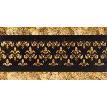 Мрамор Petra Antiqua Evolution 2 braid 6 nero marquinia gold 15,5 x 30,5 CM