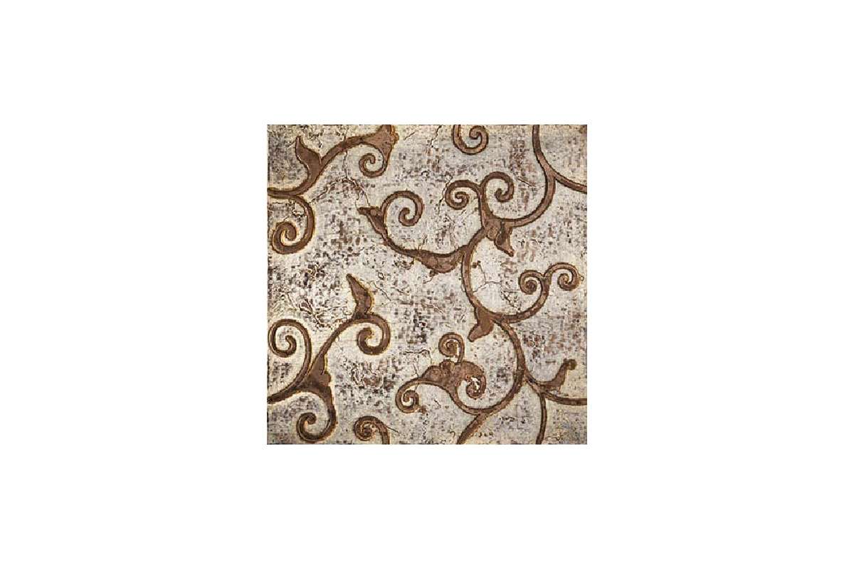 Мрамор Petra Antiqua Lacche 1 Damasco 1Fondo Argento - Decoro Radica 30,5 X 30,5