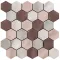 Mosaico Esagona Mix Pink (Мозаика Эсагона Микс Пинк)