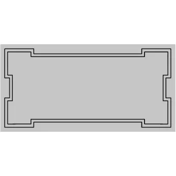 Керамогранит EtruriaDesign Art Deco (Арт Деко) Vector fаrame c