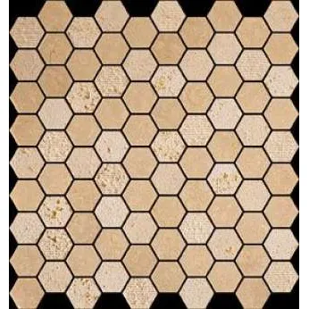 Мрамор Petra Antiqua Evolution esagono 3,2 patch 10 trav chiaro