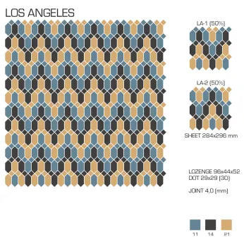 Керамогранит TopCer Victorian Designs Los angeles