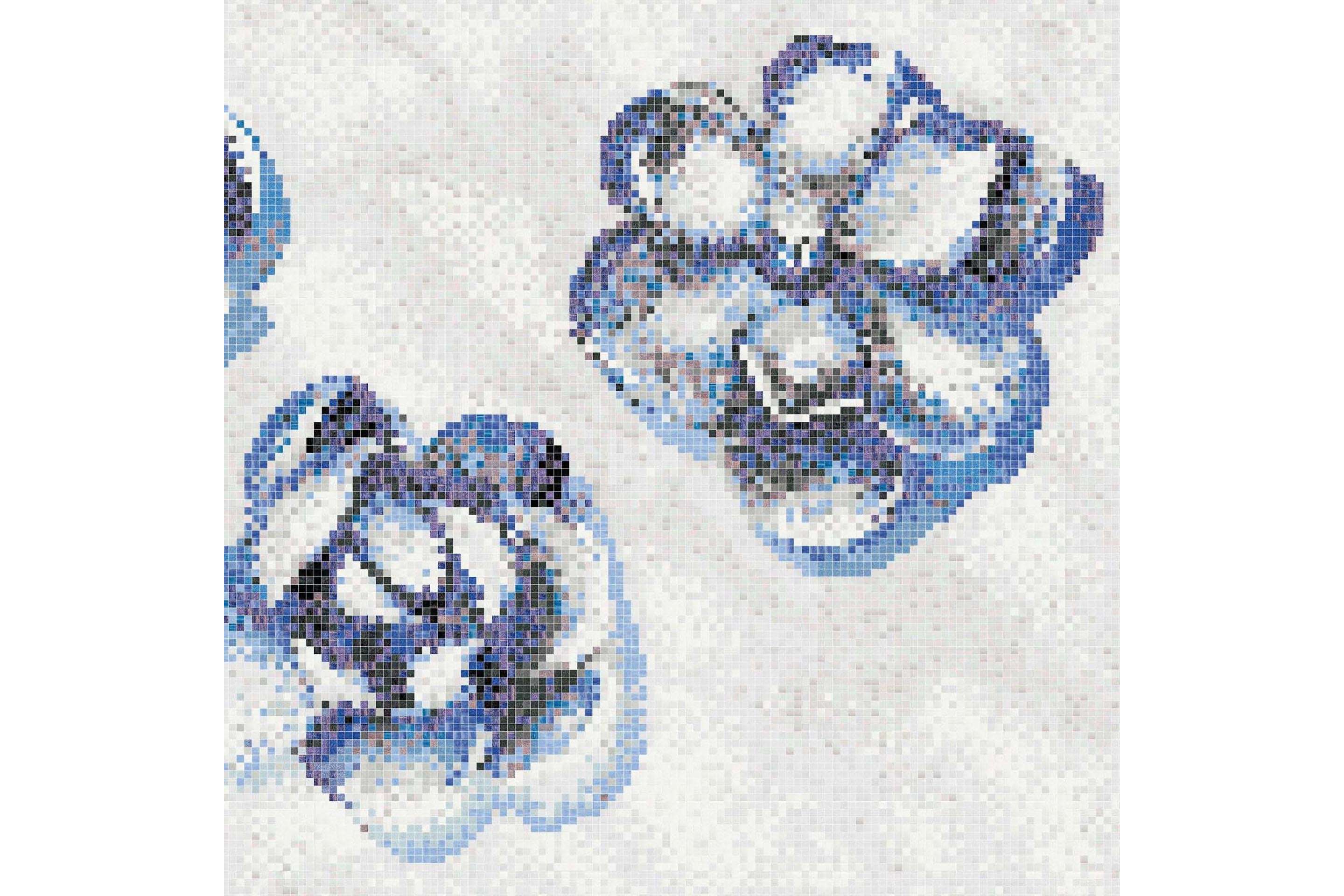 Мозаика Trend Wallpaper (Волпейпер) Blue Gardenia