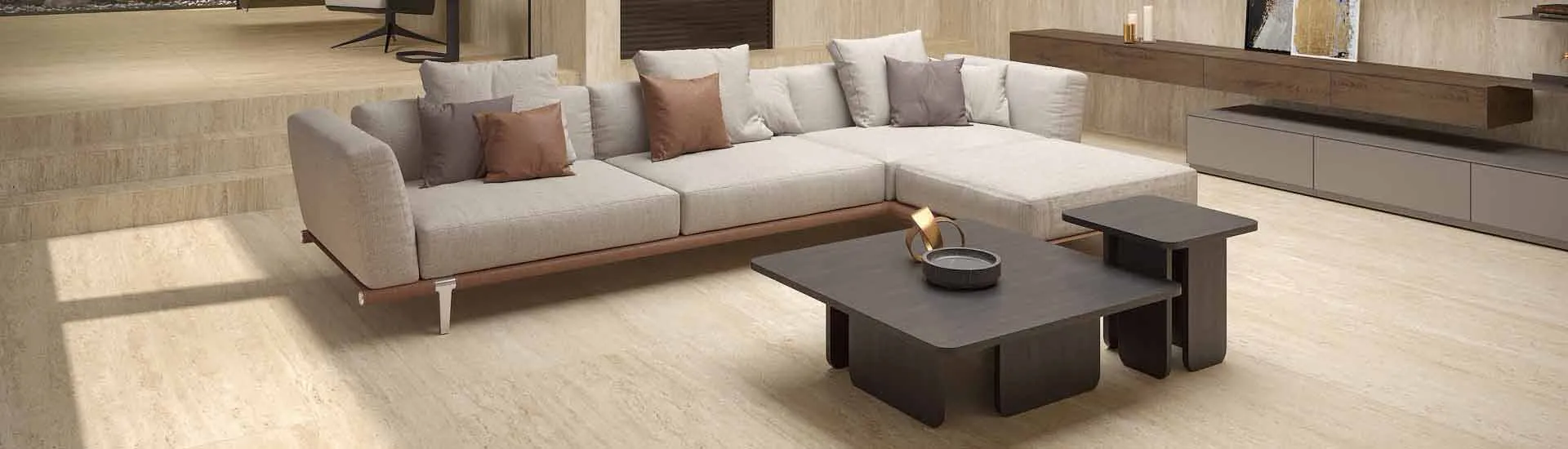 Керамогранит Atlas Concorde XL Marvel Travertine Sand Vein