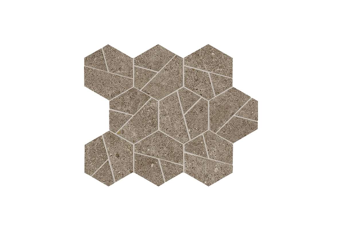 Керамогранит Atlas Concorde Boost Stone Taupe Mosaico Hex