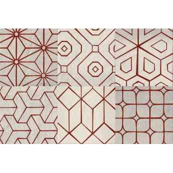 Керамогранит Cir Serenissima Mat Mat Oyster Dec Red Mix 6