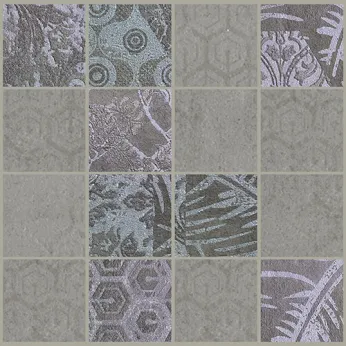 Керамогранит Decoratori Bassanesi Luci di Venezia Intreccio 7,2 Luci-Riflesso-Grey