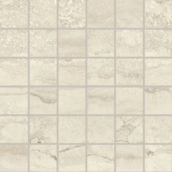 Керамогранит Provenza by Emil Group Unique Travertine Mosaico 5x5 Vein Cut Cream