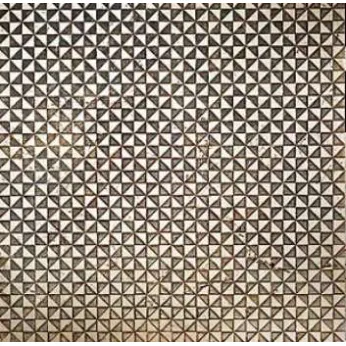 Мрамор Petra Antiqua Lacche 1 OPTICAL 1 Fondo Biancone - Decoro Argento 30,5 x 30,5