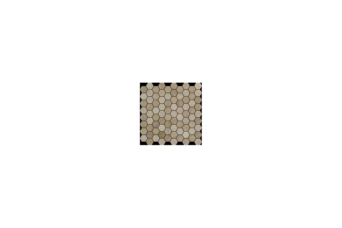 Мрамор Petra Antiqua Evolution Esagono 3,2 Patch 20 Fossil Azul