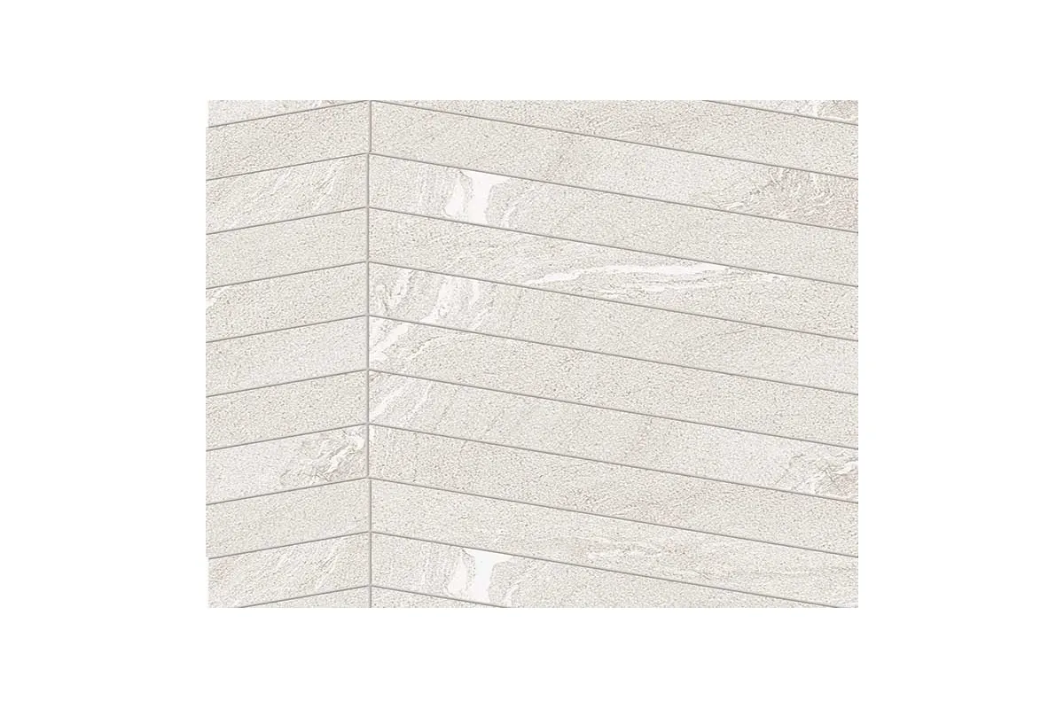 Керамогранит Ergon by Emil Group Stone Talk Mosaico Bis Martellata White