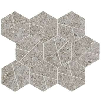 Керамогранит Atlas Concorde Boost Stone Grey Mosaico Hex