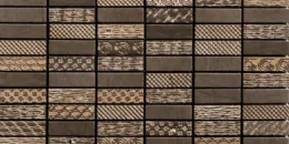 MOSAICO ELECTRA 1.5х5 LONDONGREY BRONZO