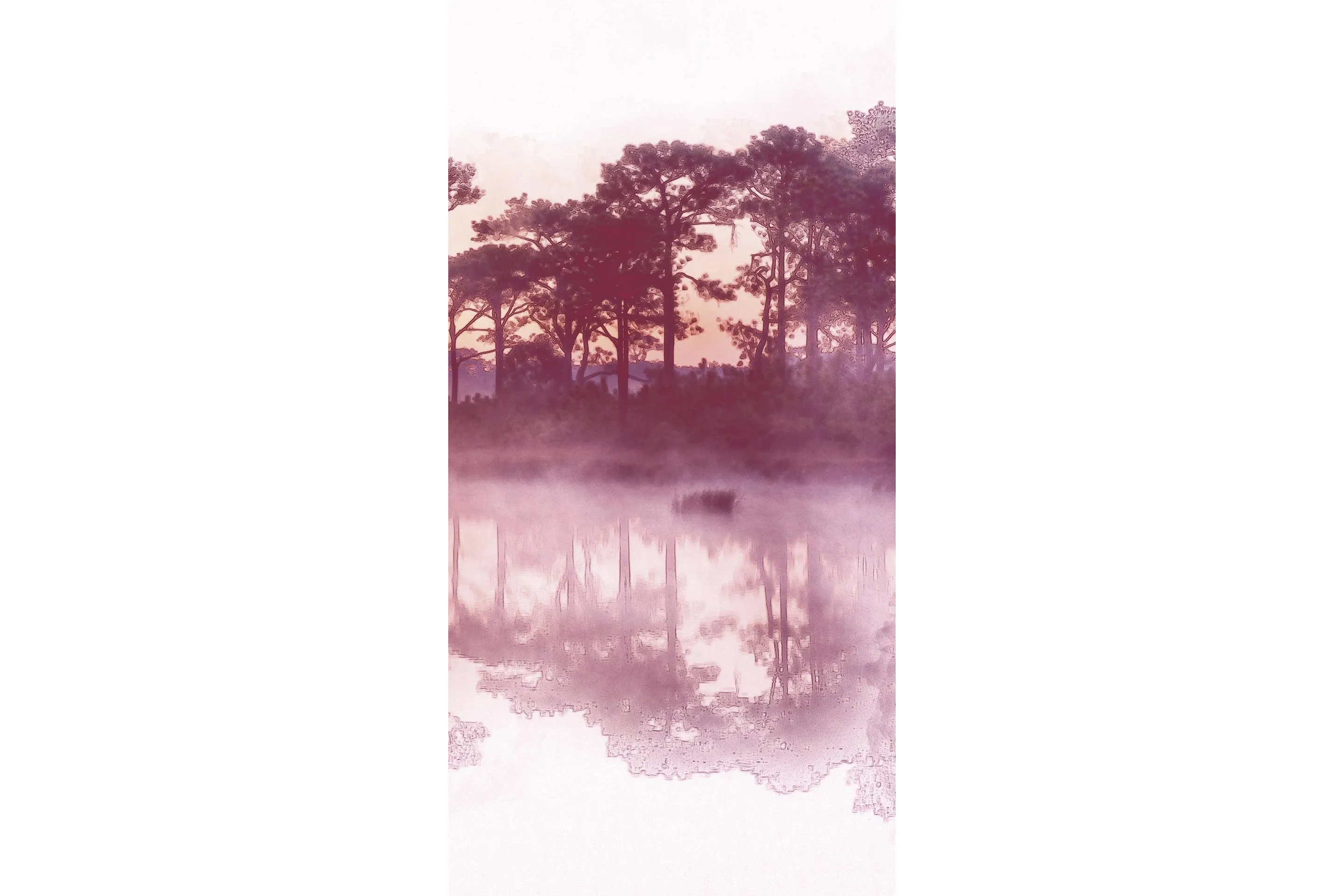 Керамогранит MaxFine by Iris FMG Design Your Slabs Mirror Lake Sunset