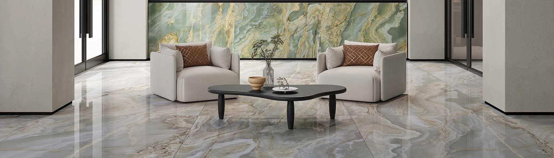 Керамогранит La Fabbrica Onice Iride Argento