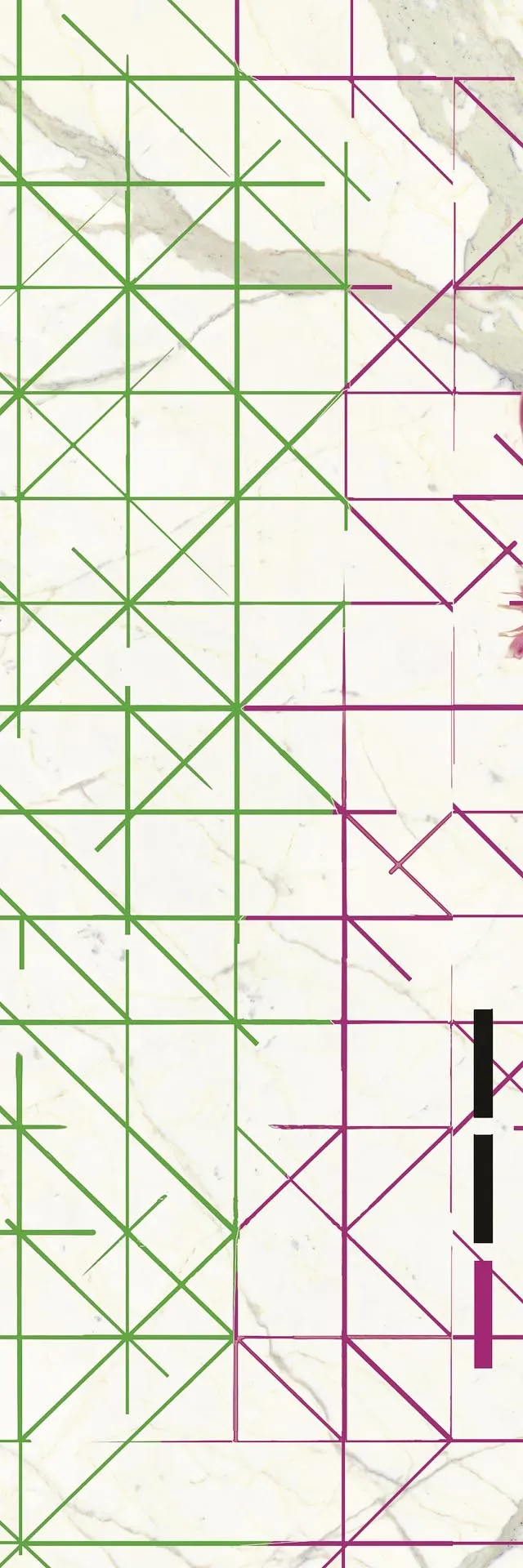 Керамогранит MaxFine by Iris FMG Design Your Slabs Will Green & Purple