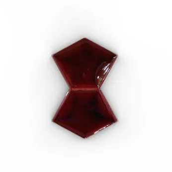 Керамогранит AcquarioDue Papillon Lucida Rosso Selenio