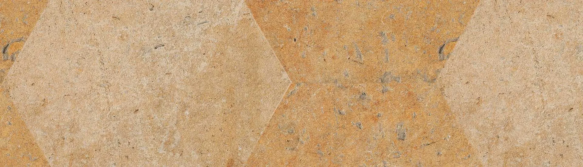 Керамогранит Cir Serenissima Cotto Del Campiano Giallo Umbria Esagona