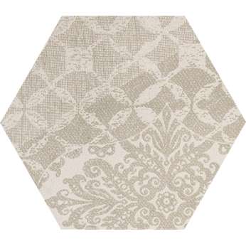 Керамогранит Provenza by Emil Group Gesso Esagona Patchwork Taupe Linen