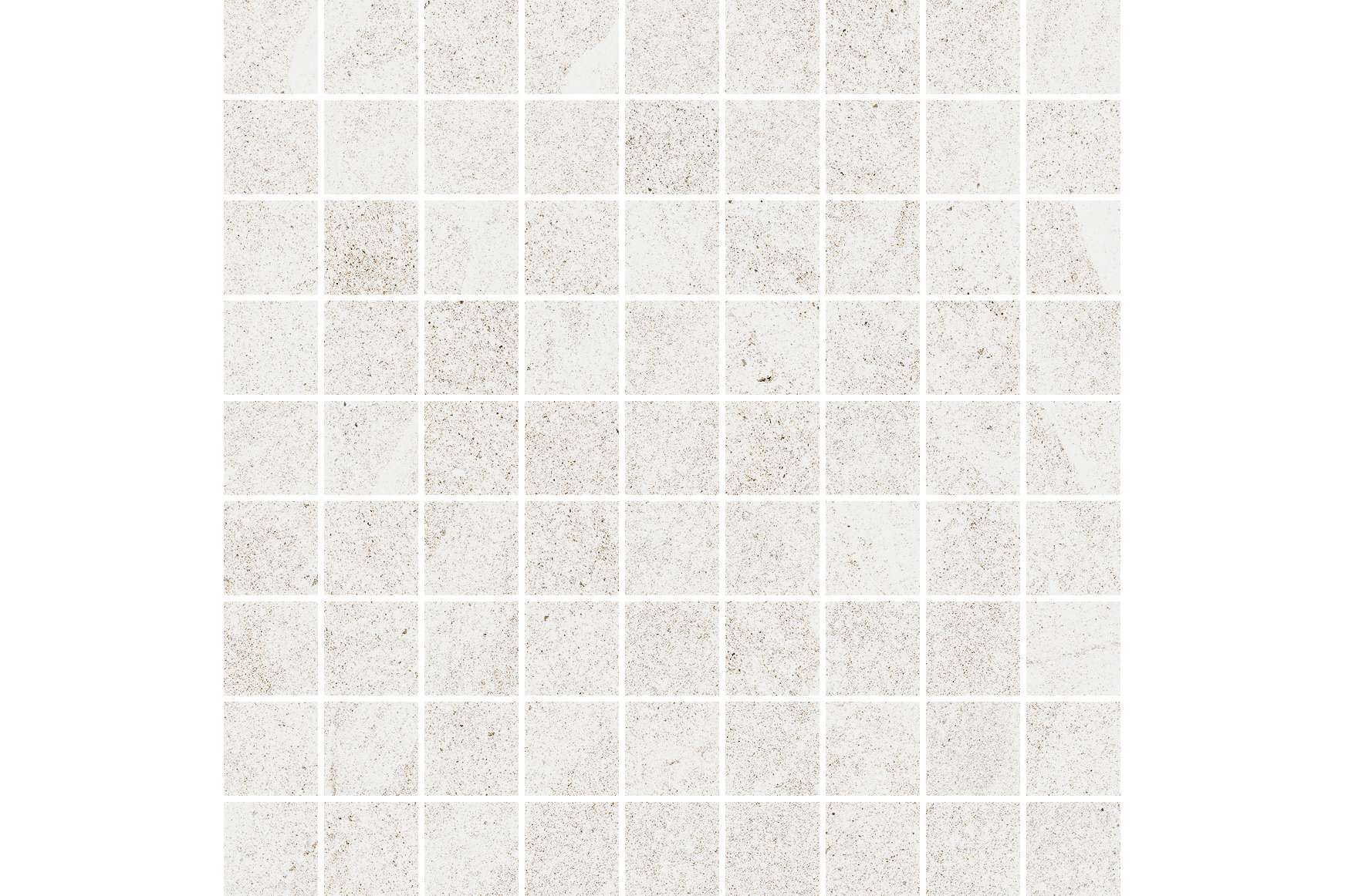 Керамогранит Settecento Nordic Stone Mosaico White 3.1X3.1 Su Rete