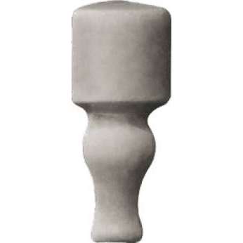Керамогранит Grazia Ceramiche Ermi.Deco (Эрми Деко) Angolo est. finale dark fumo