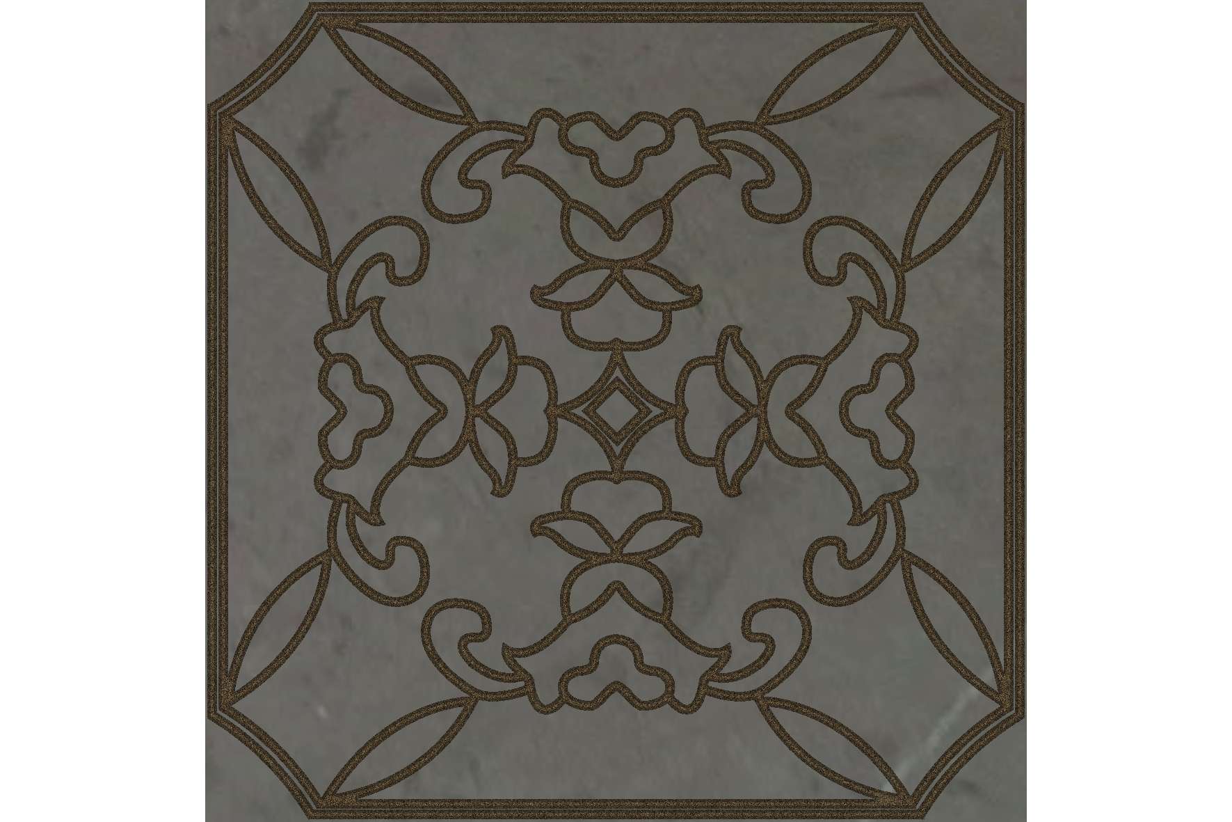 Керамогранит Vallelunga Cut On Size Tozzetto Classico Pietra Grey Bronzo