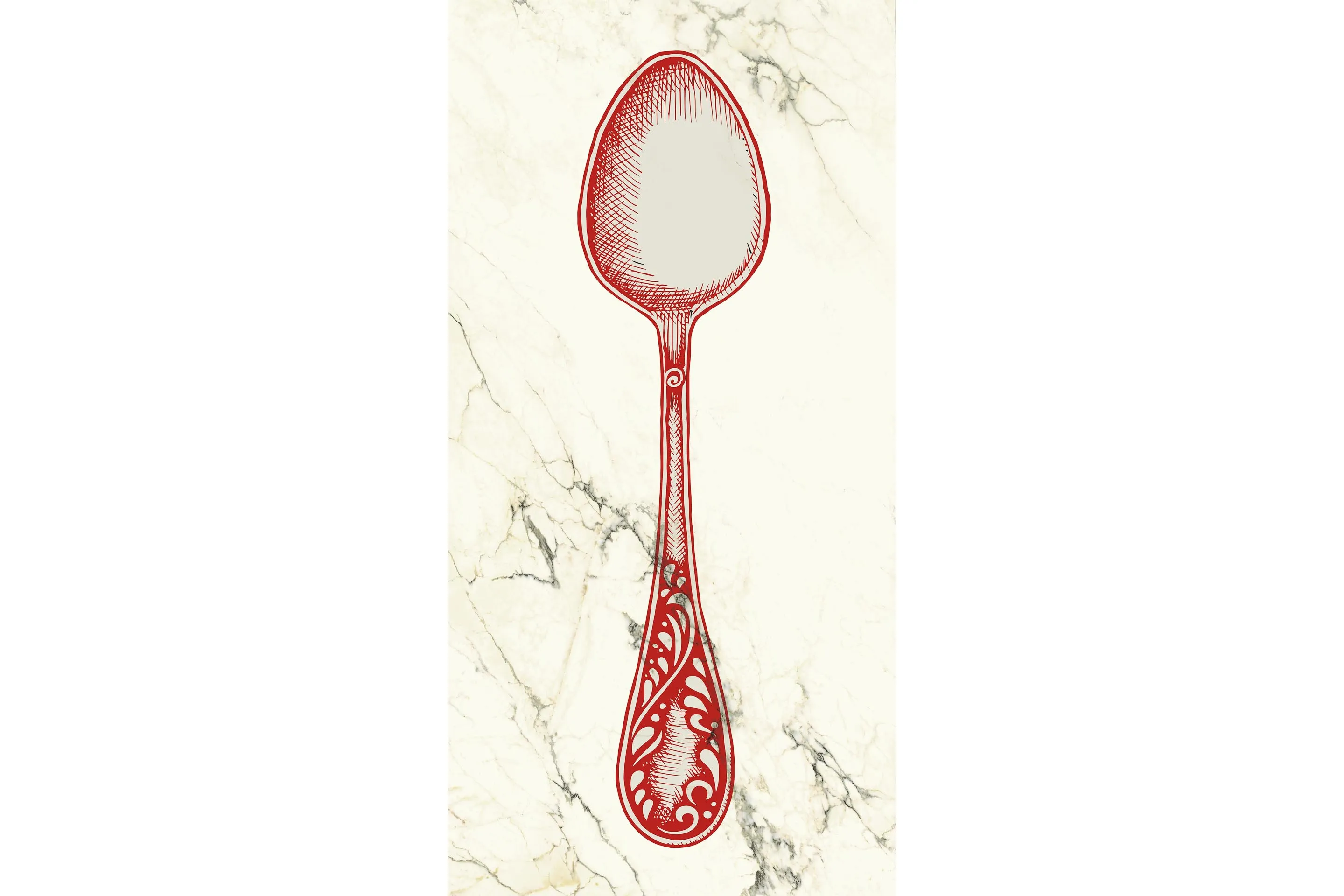 Керамогранит MaxFine by Iris FMG Design Your Slabs Spoon Red