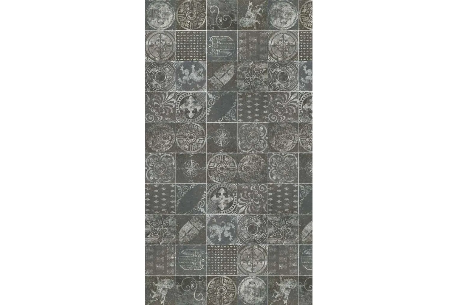 Керамогранит Cir Serenissima Molo Audace Mix Nero Galera